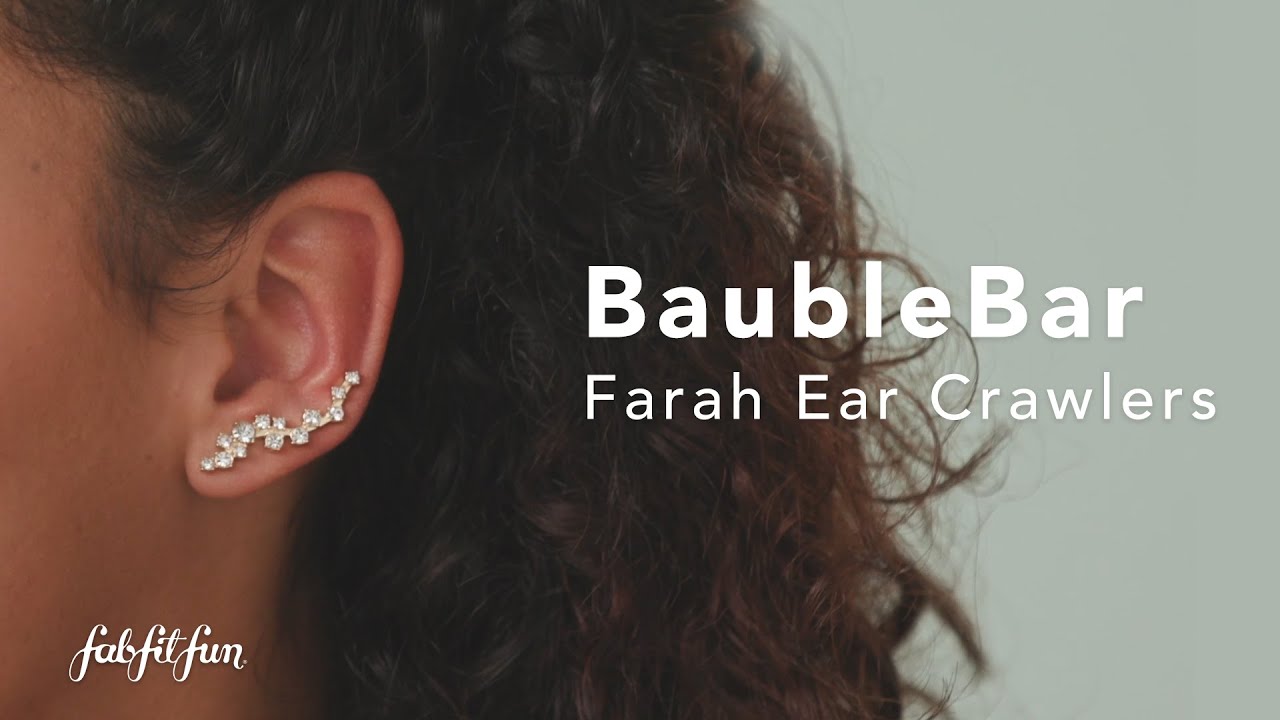 BaubleBar Farah Ear Crawlers | Spoiler Alert | Inside The FabFitFun 2019 Fall Box