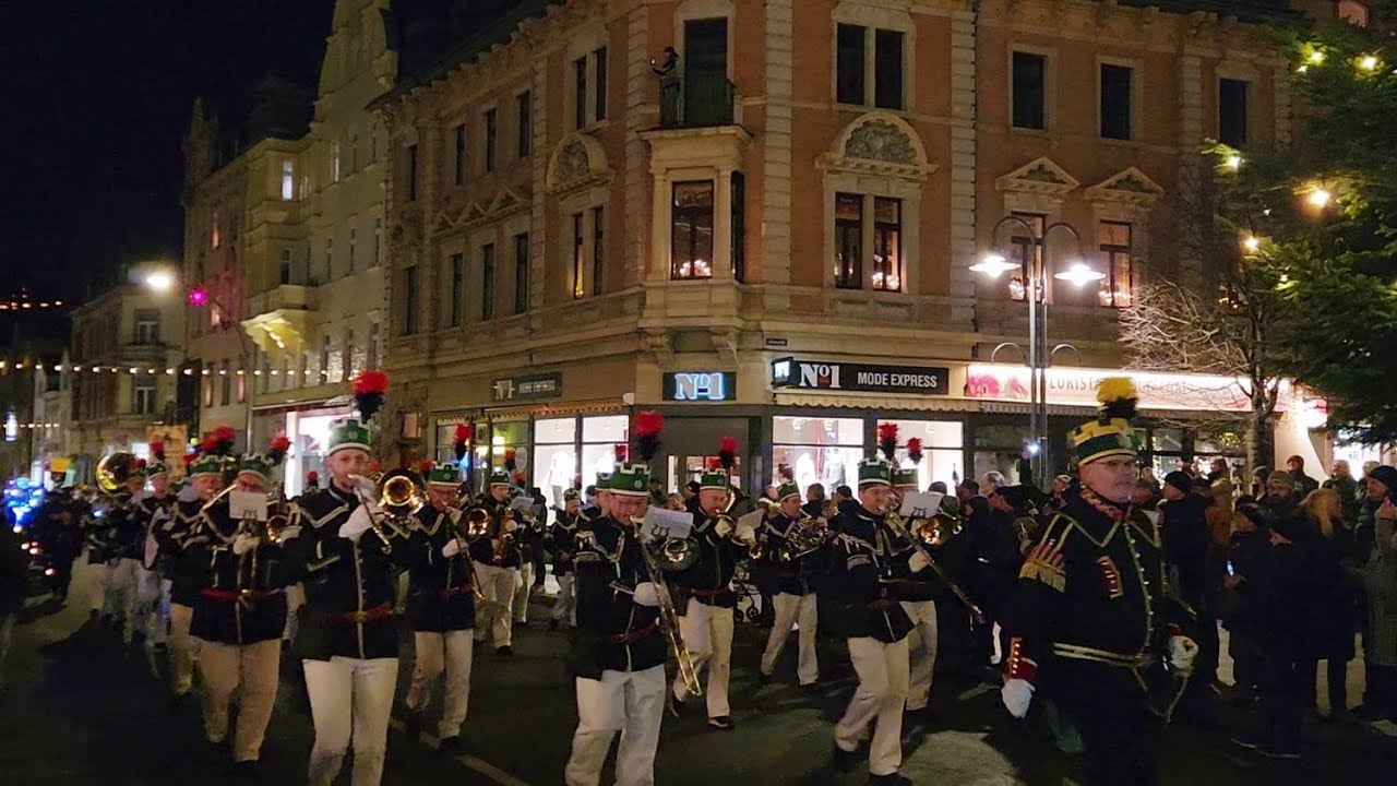 Bergparade in Aue