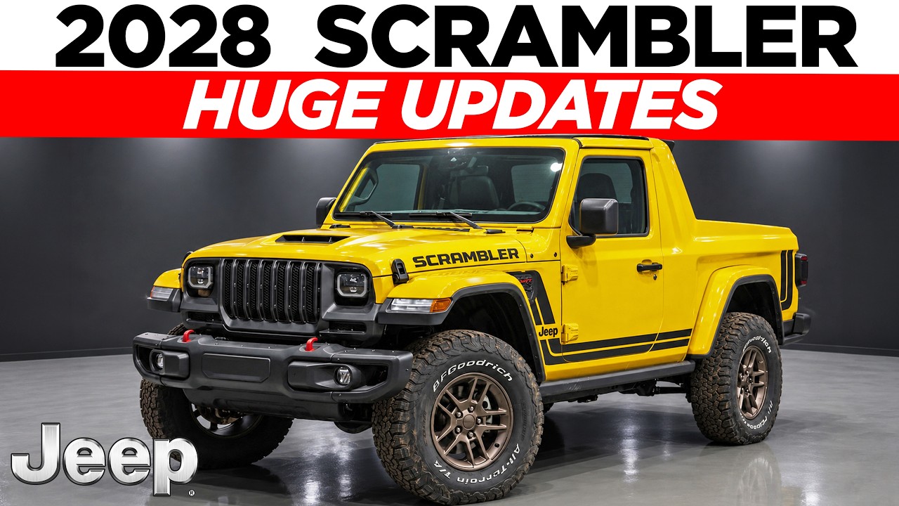 The ICONIC Jeep Scrambler Is BACK! Huge NEW UPDATES