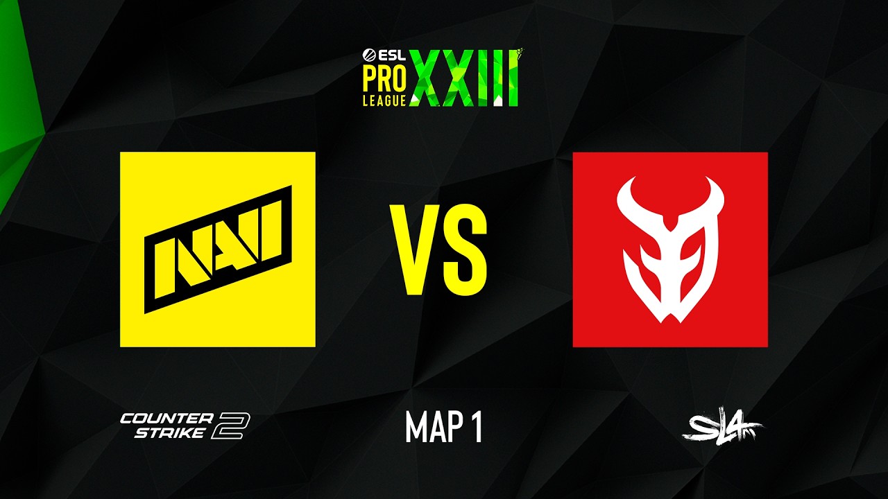 Day 5 | Map 1 | NAVI vs. 3DMAX | ESL Pro League Season 23 Stage 2 | Dust2