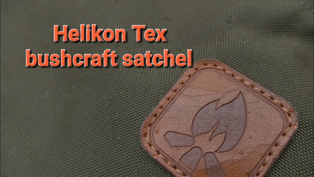 The bushcraft satchel, don't let the name fool you.