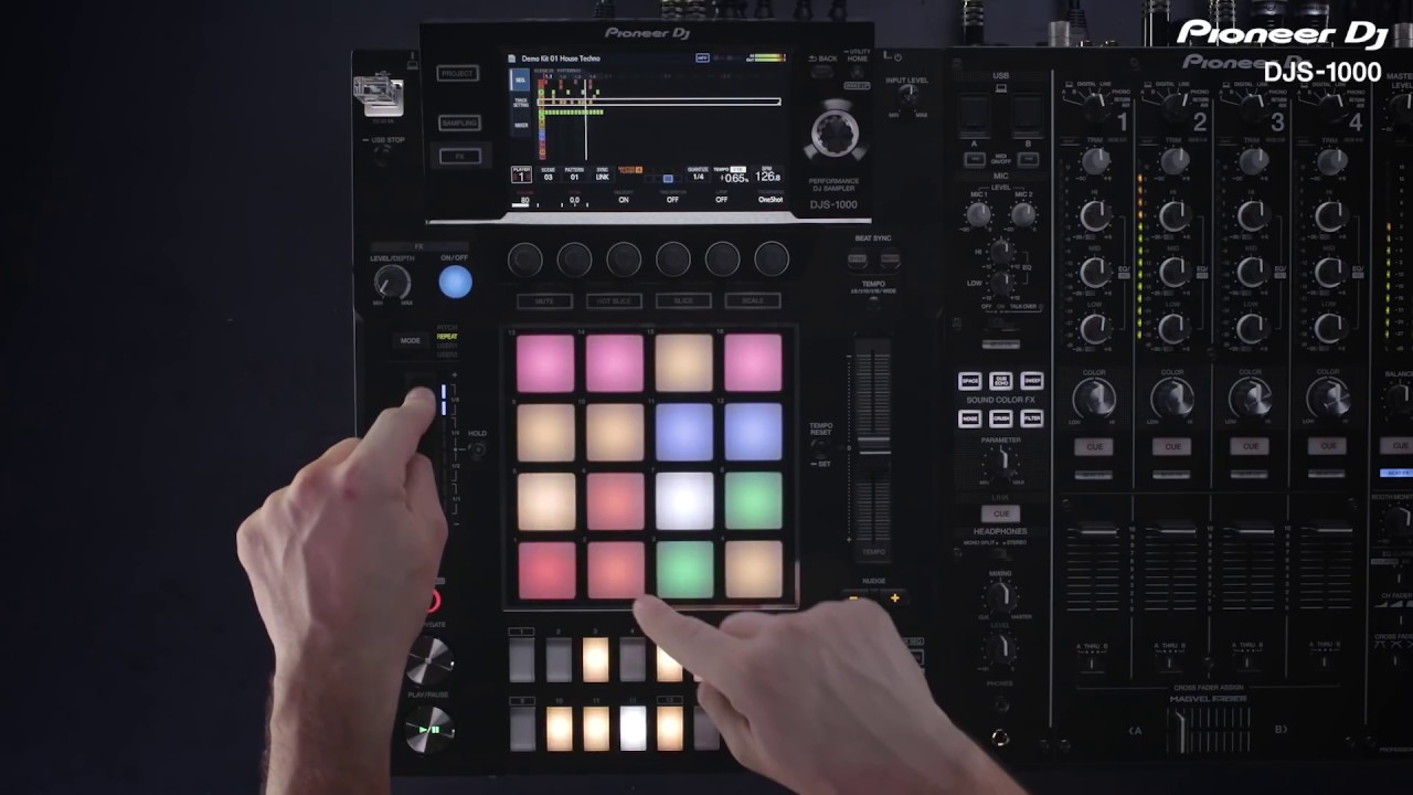 Уроки по DJS-1000. Создание секвенций.