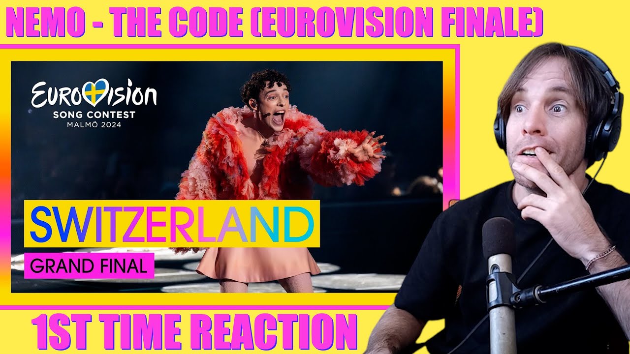 Nemo - The Code | GRAND FINAL EUROVISION 2024 /// 1ST TIME REACTION