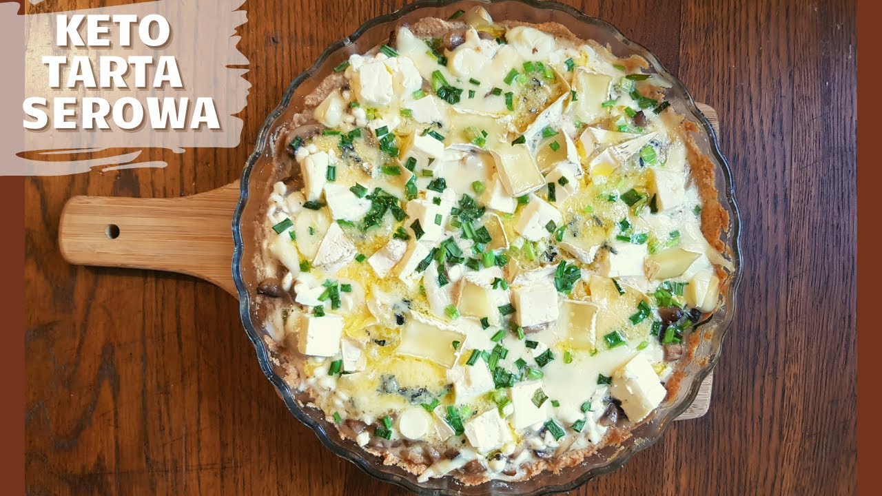 KETO TARTA SEROWA | Pyszna pożywna tarta dla całej rodziny
