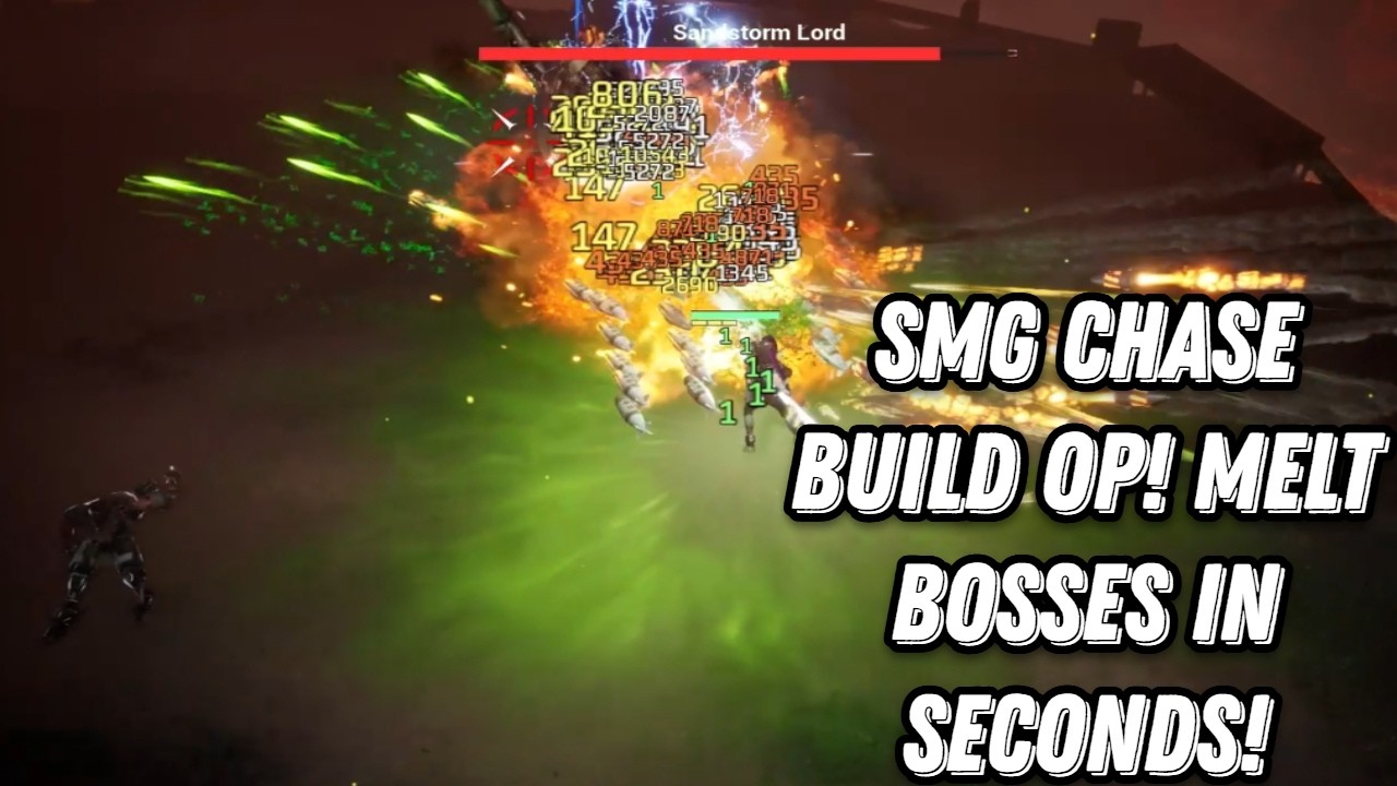 SMG chase build OP! MELT bosses in seconds! R.I.P