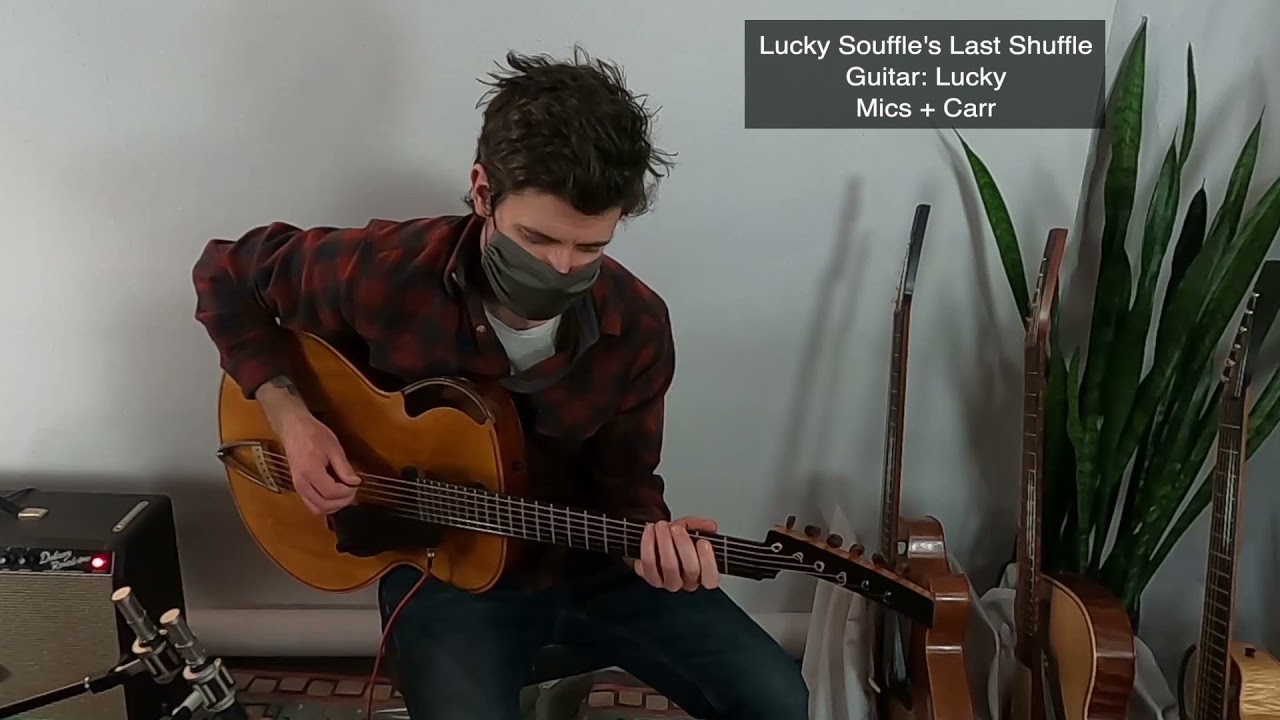 Lyle Brewer Plays 6 of Ken's Guitars 6 of 6 Lucky