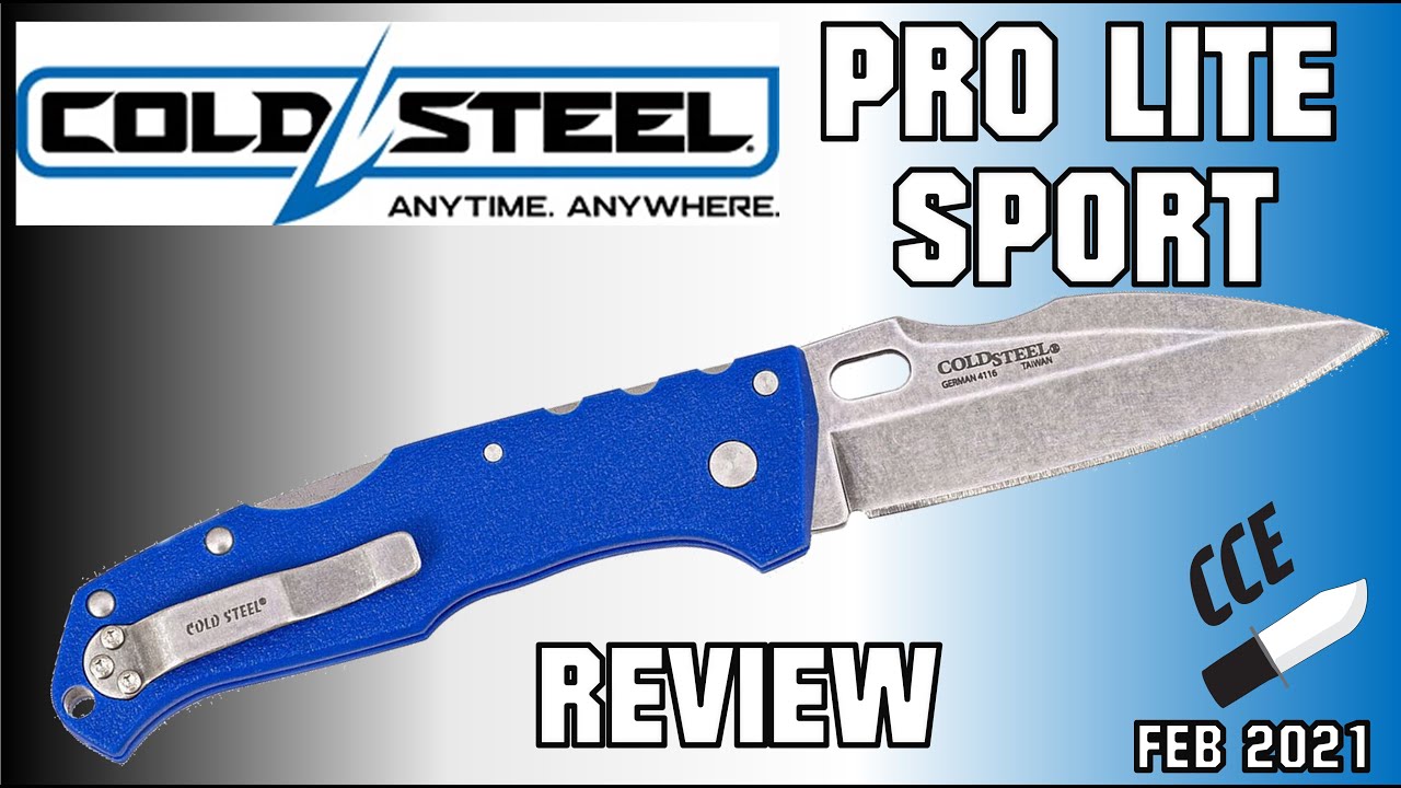 Review of the Cold Steel Pro Lite - DISCONTINUED but a some are available when this was posted.