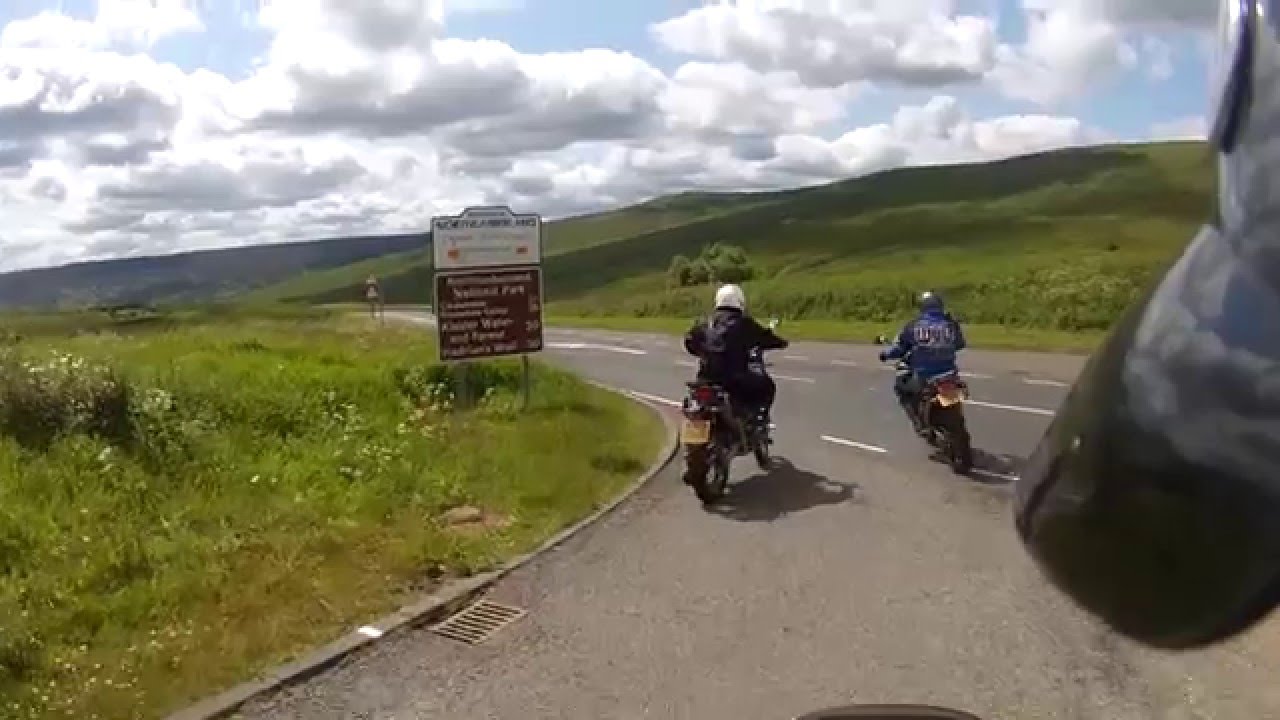 Anglo-Scottish Border on the A68