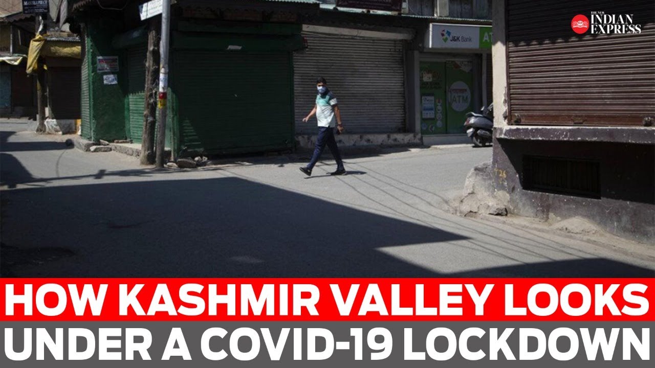 WATCH: Kashmir under lockdown again, this time due to coronavirus