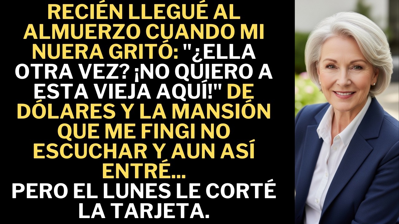 Llegué al almuerzo con la esperanza de compartir un momento en familia, pero en cuanto crucé la