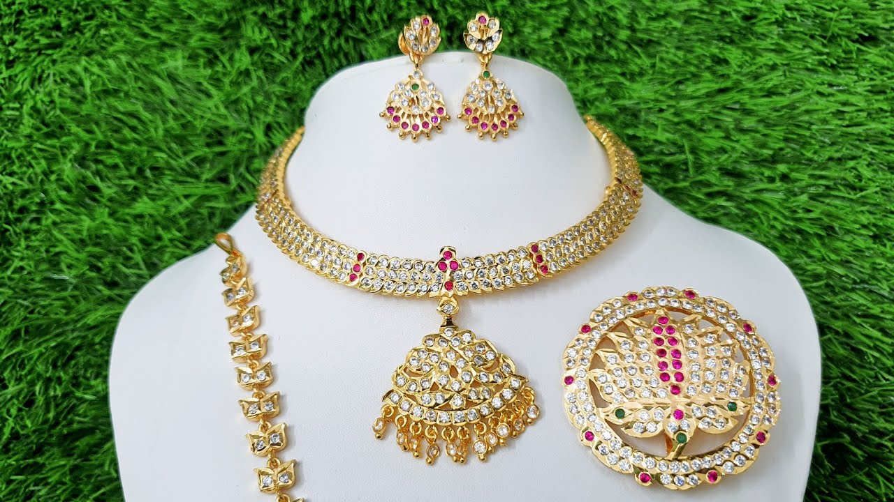 Impon Jewel Combo Set Collections / ஐம்பொன் நகைகள் / Whatsapp ( 9894635467 )