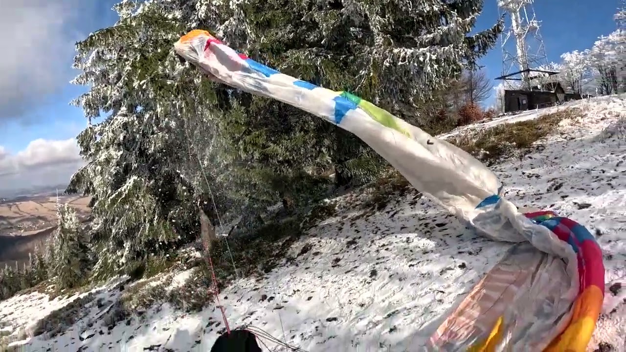 Boj na Jedlovce | Paragliding Jedlová (CZ) 2.3.2025