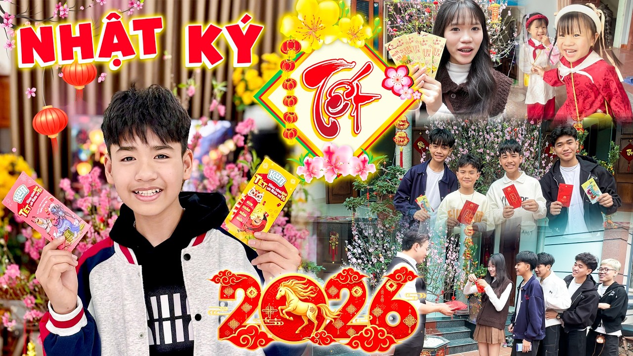 Khi Các Idol Đi Chúc Tết 🧧 Nhật Ký Tết 2026 Của Các Thành Viên Trong Team | Min Min TV Minh Khoa