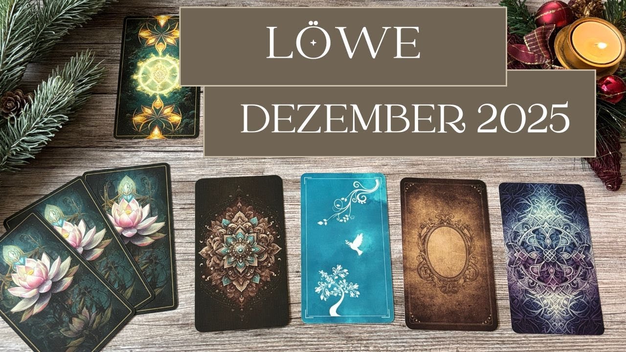 Löwe ❄️ Dezember 2025 ❄️ JETZT bist du endlich bereit | Tarot & Orakel Reading
