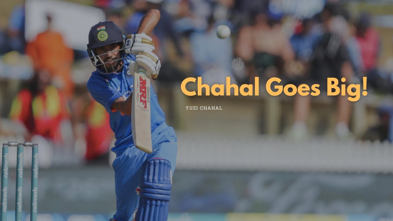 Yuzvendra Chahal's Batting Brilliance  |   Yuzi Chahal Batting ｜ Chahal hitting fours & Boundaries