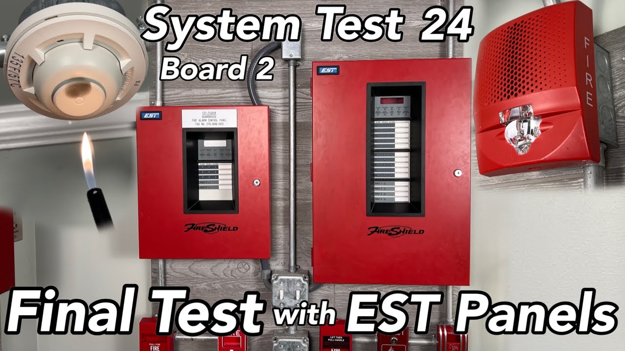System Test 24 | Board 2 - Final Test with EST Panels