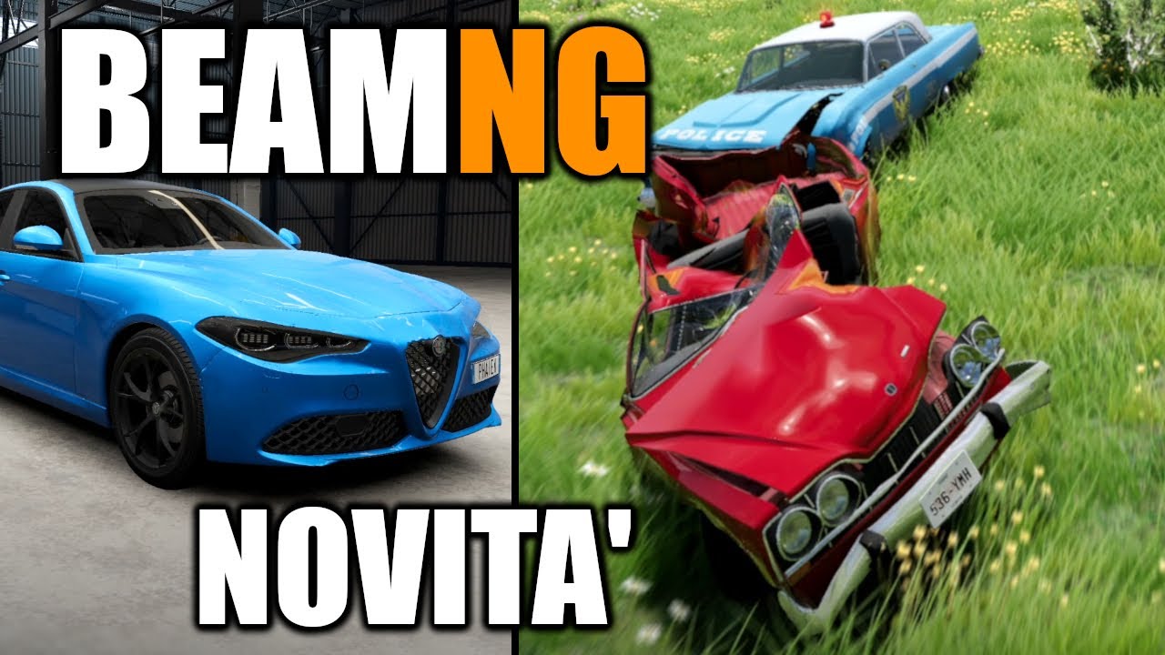 BEAMNG DRIVE - Nuovo AGGIORNAMENTO: Novità e Inseguimenti