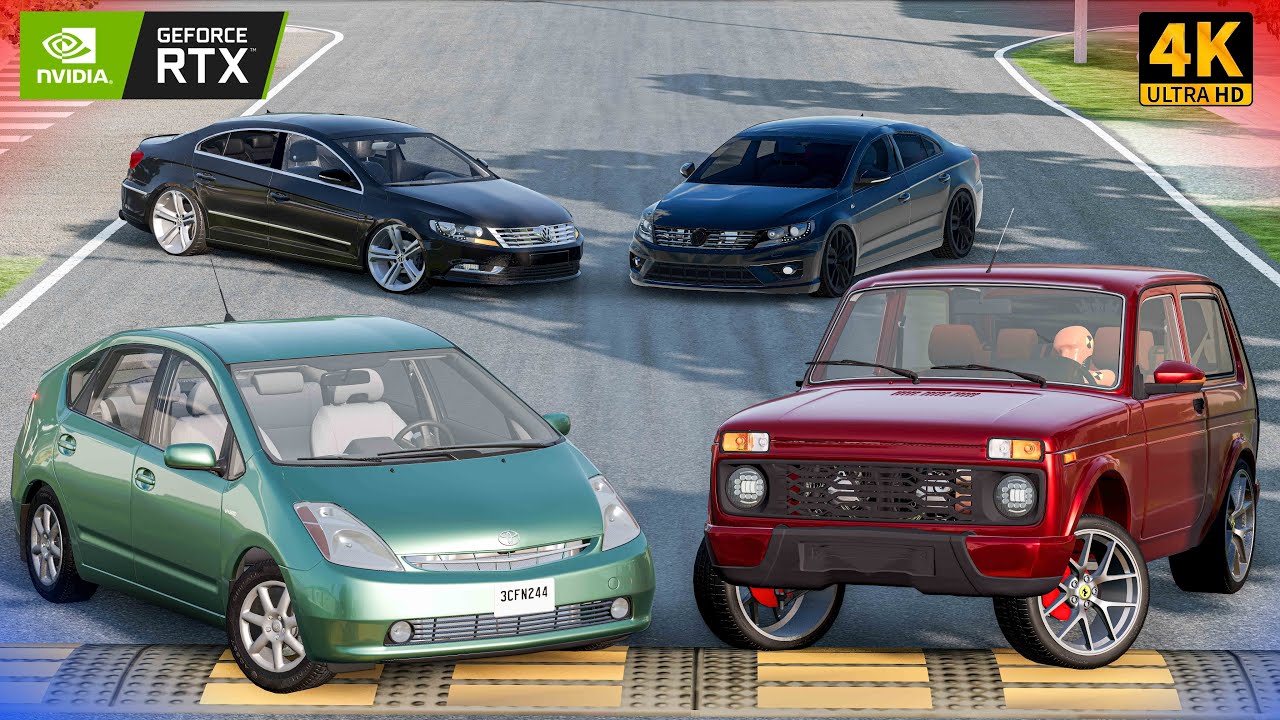 (Məhəllə) Lotu Şəmi Peredoklu Niva Passat cc Prius Qatili Dayı | BeamNG.Driver | Maşın #malikbedelov
