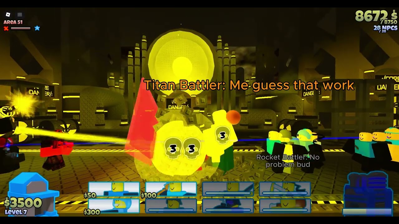 Normal Units vs X-Treme (The Battle Bricks)