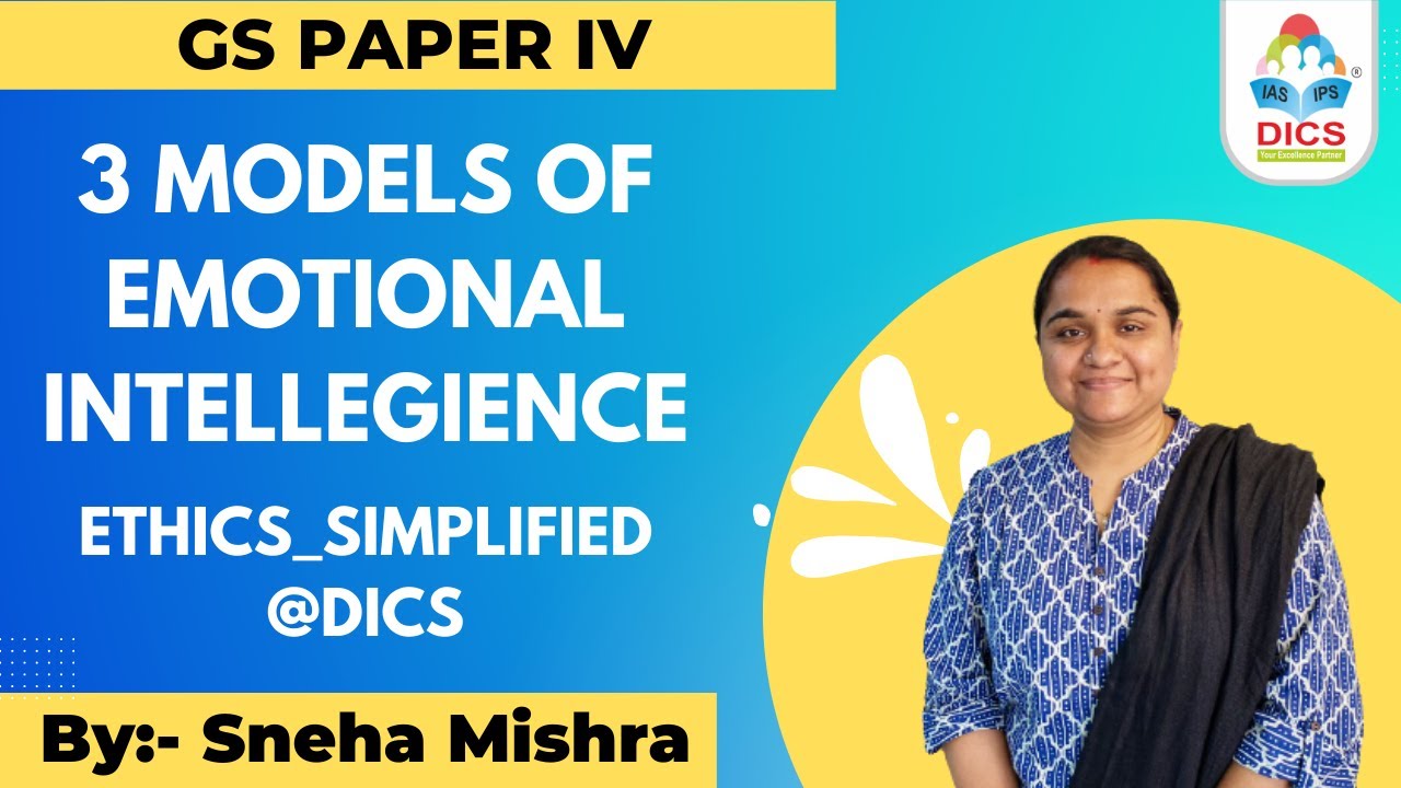 3 Models of Emotional Intelligence I Ethics I Sneha Mishra #ethics