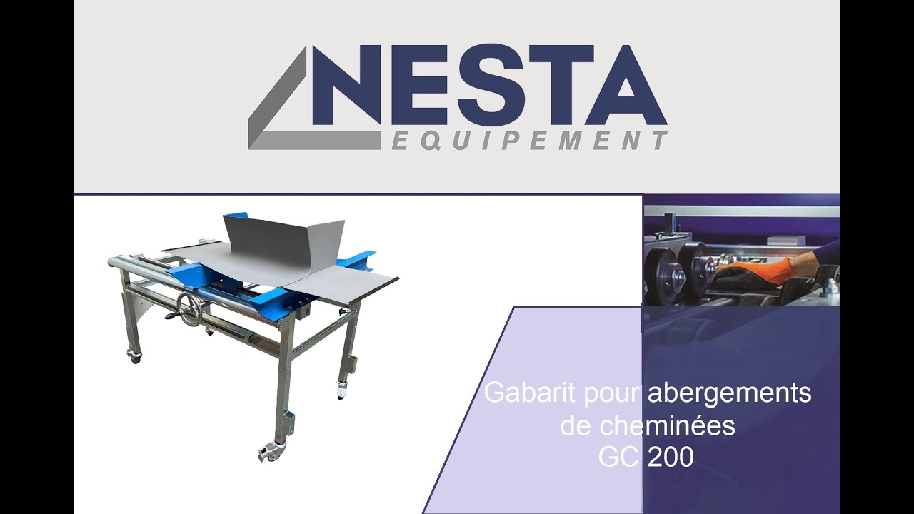 Gabarit pour abergement / embase de cheminée GC200