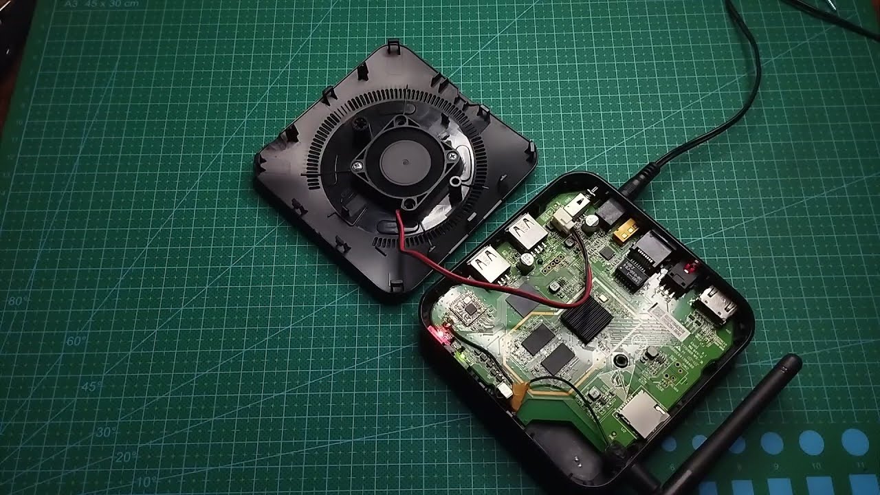 Review STB OpenWRT HG680P Dualboot Modif Antena External + Kipas DC 4CM || 🥶 Diluar Angkasa Coy😱