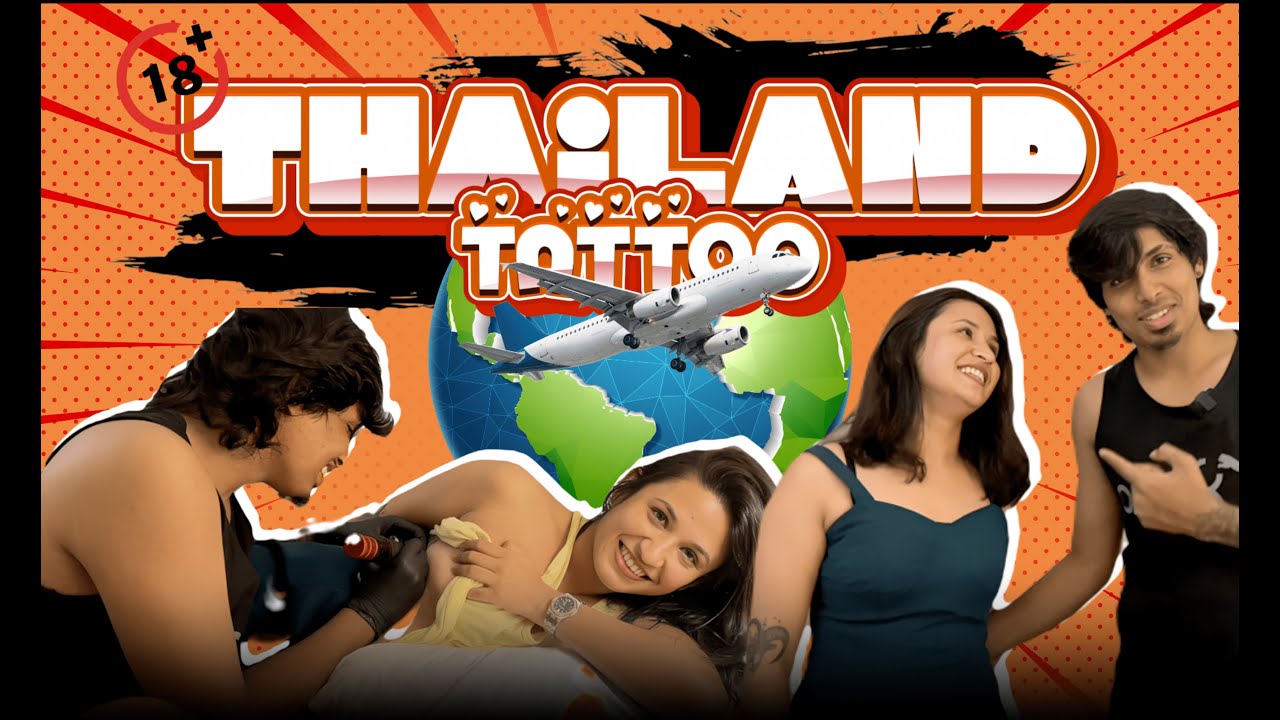 THAILAND TATTOO😍| H2o POTARA? ⁉️| THAILAND VLOG❤️‍🔥🇹🇭#thailandtattoo #thailand #h2otattoo