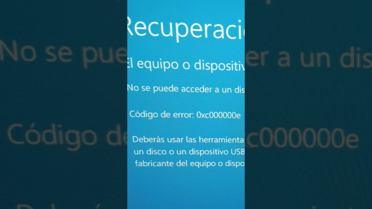Решение ошибки 0xc000000e Windows 10 #windows10 #solution0xc000000e #technology #0xc000000e #pcs