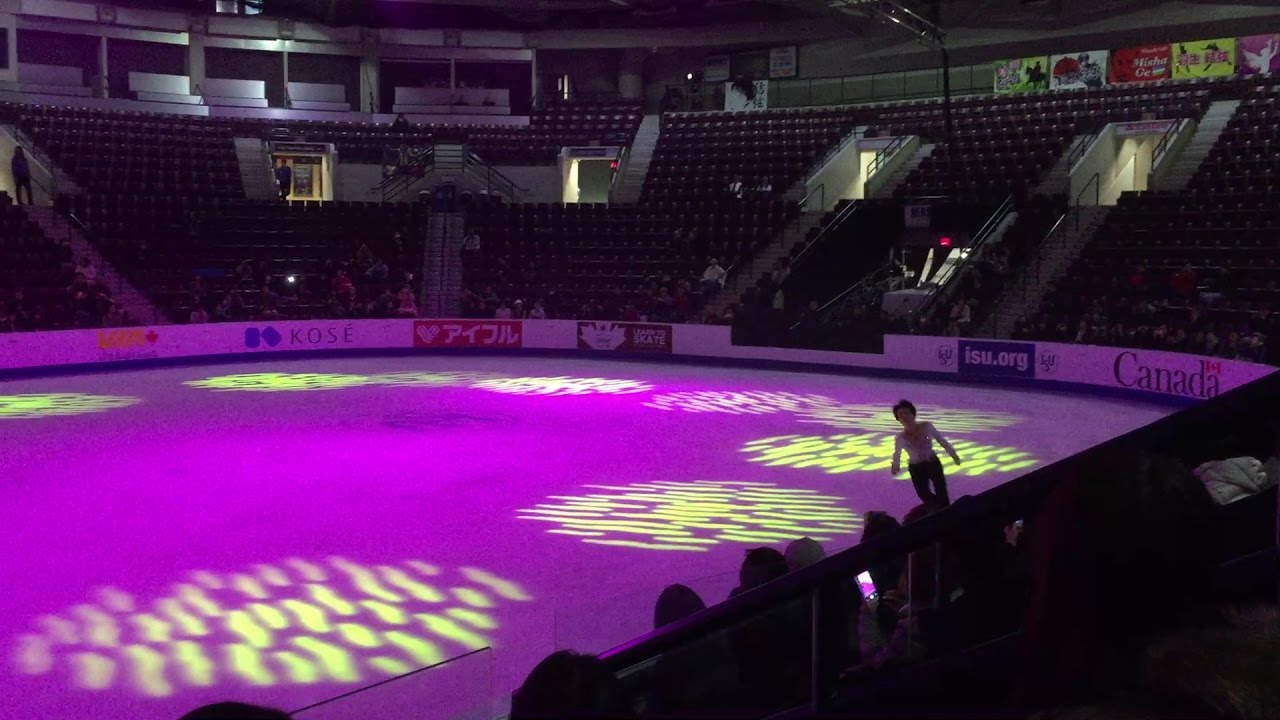 20161030 Yuzuru Hanyu - Skate Canada SCI Gala Rehearsal