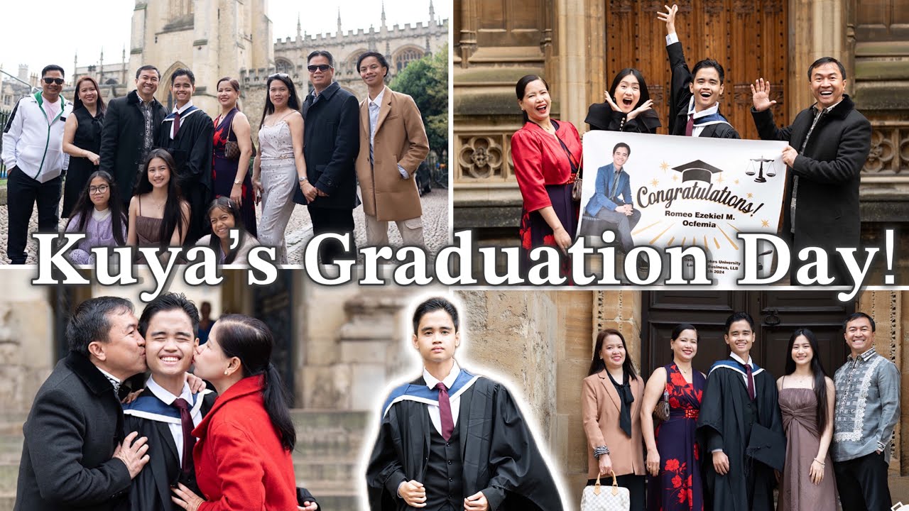 Kuya’s GRADUATION DAY!! | Oxford Brookes University