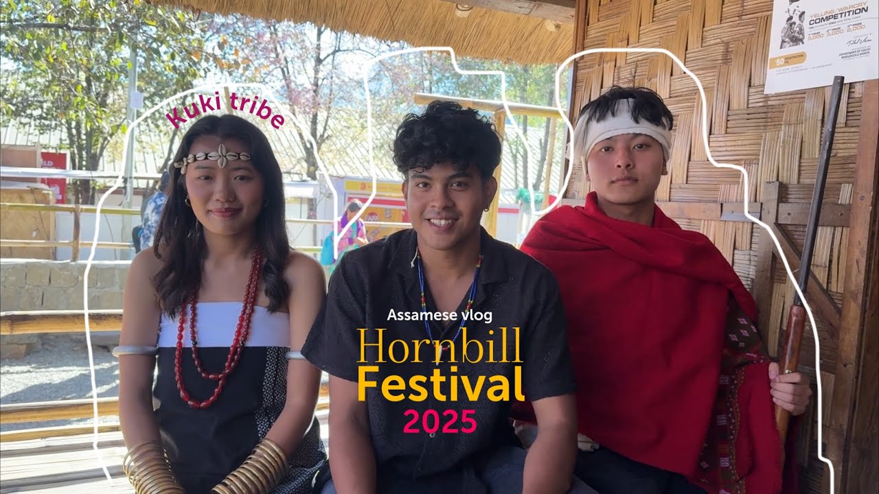 Hornbill festival 2025|Assamese vlogger at the festival 