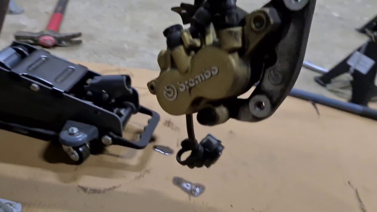 Restauration Fourche CB500 PC32 (part 1)