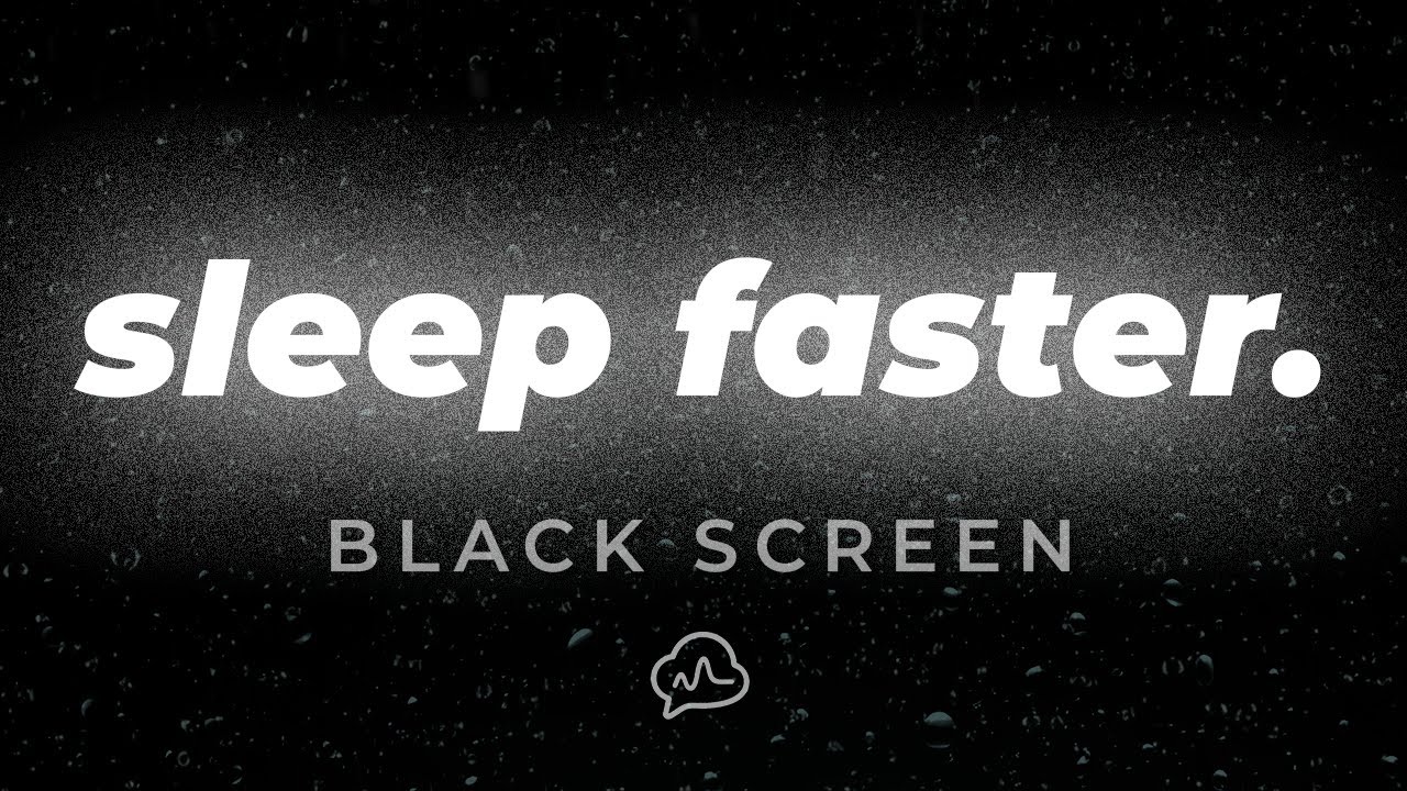 Cozy Rain and White Noise for Deep Sleep 8 Hr Black Screen