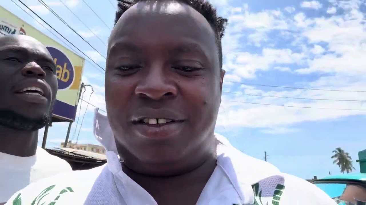 Driving back from mombasa to nairobi