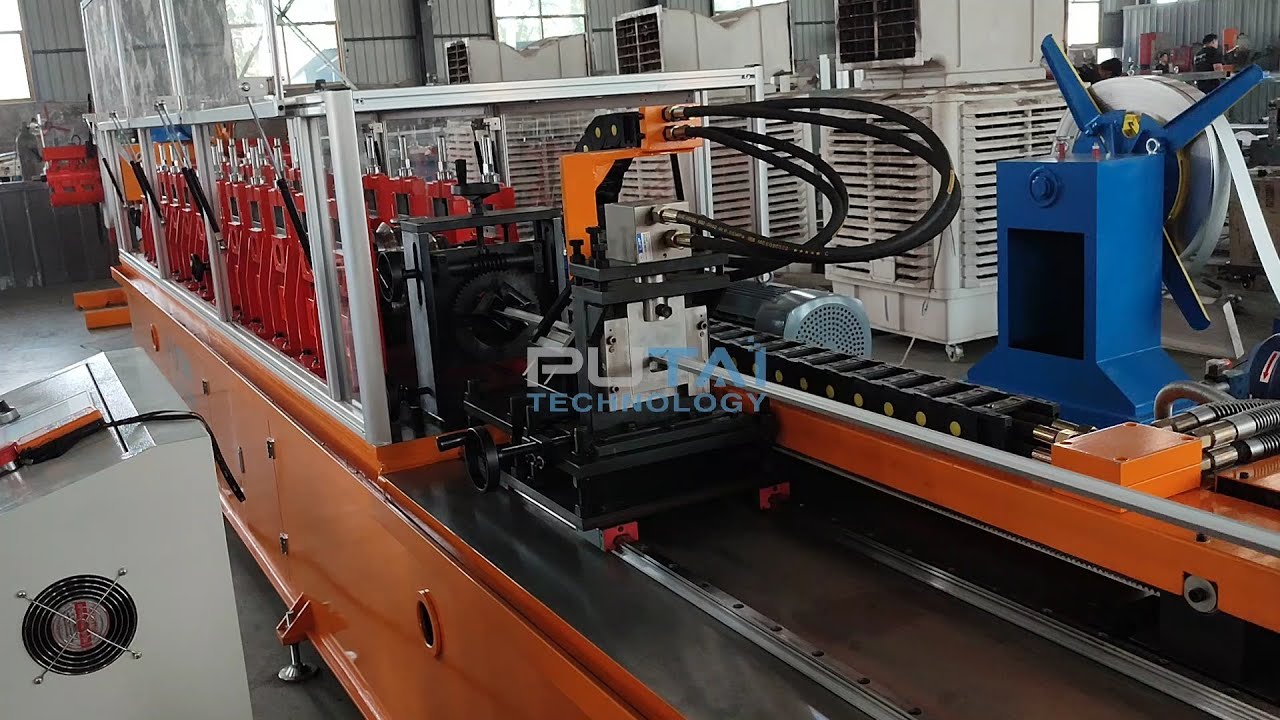 Putai High Speed Wall Angle Roll Forming Machine With Packing System
