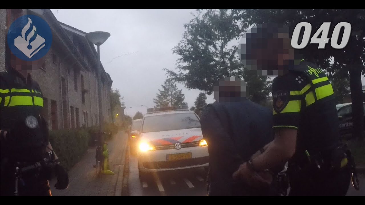 Aanhouding inbreker en veel ongevallen. Politie Vlogger Jan-Willem. NR 40