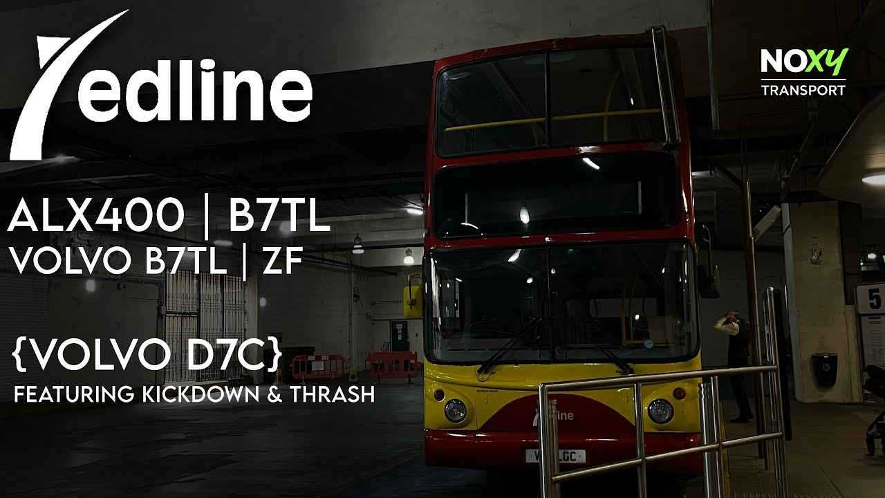 {2000s Classic!} Volvo B7TL ALX400 | V112 LGC, Featuring Downshifts, Kickdown & Thrash, Euro 2