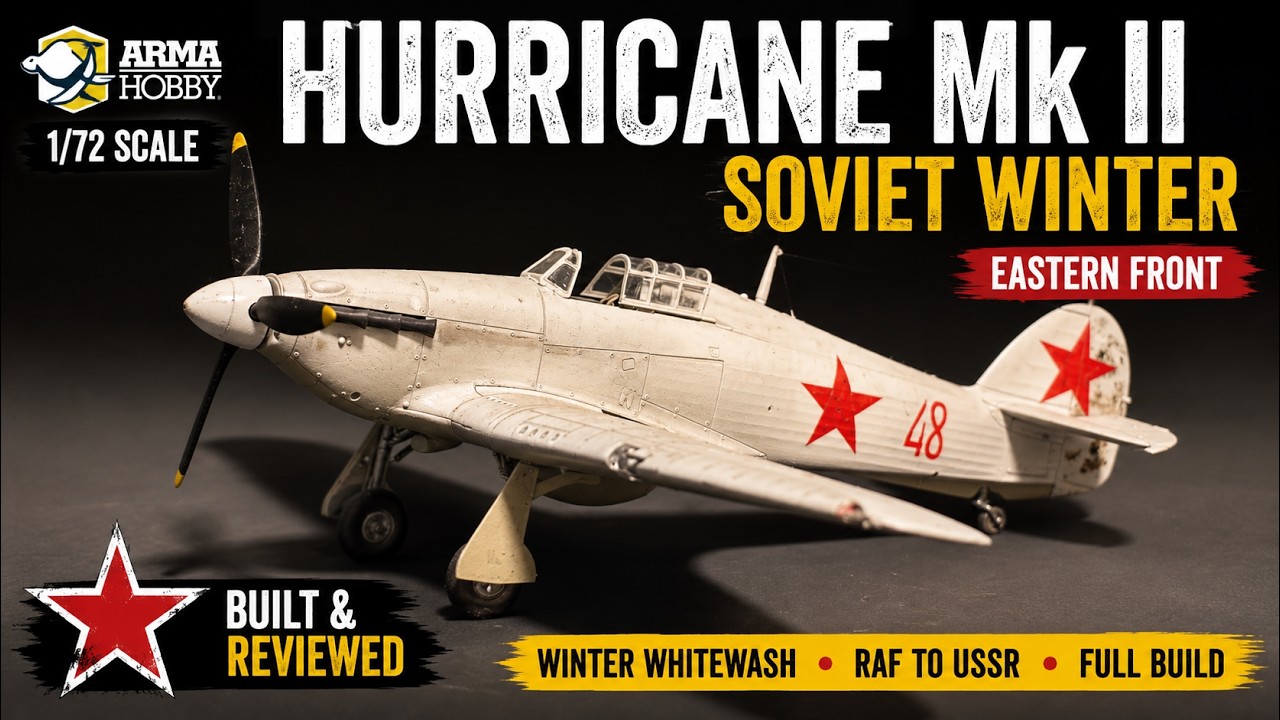 ArmaHobby Hurricane Mk II  1/72 | Soviet WInter