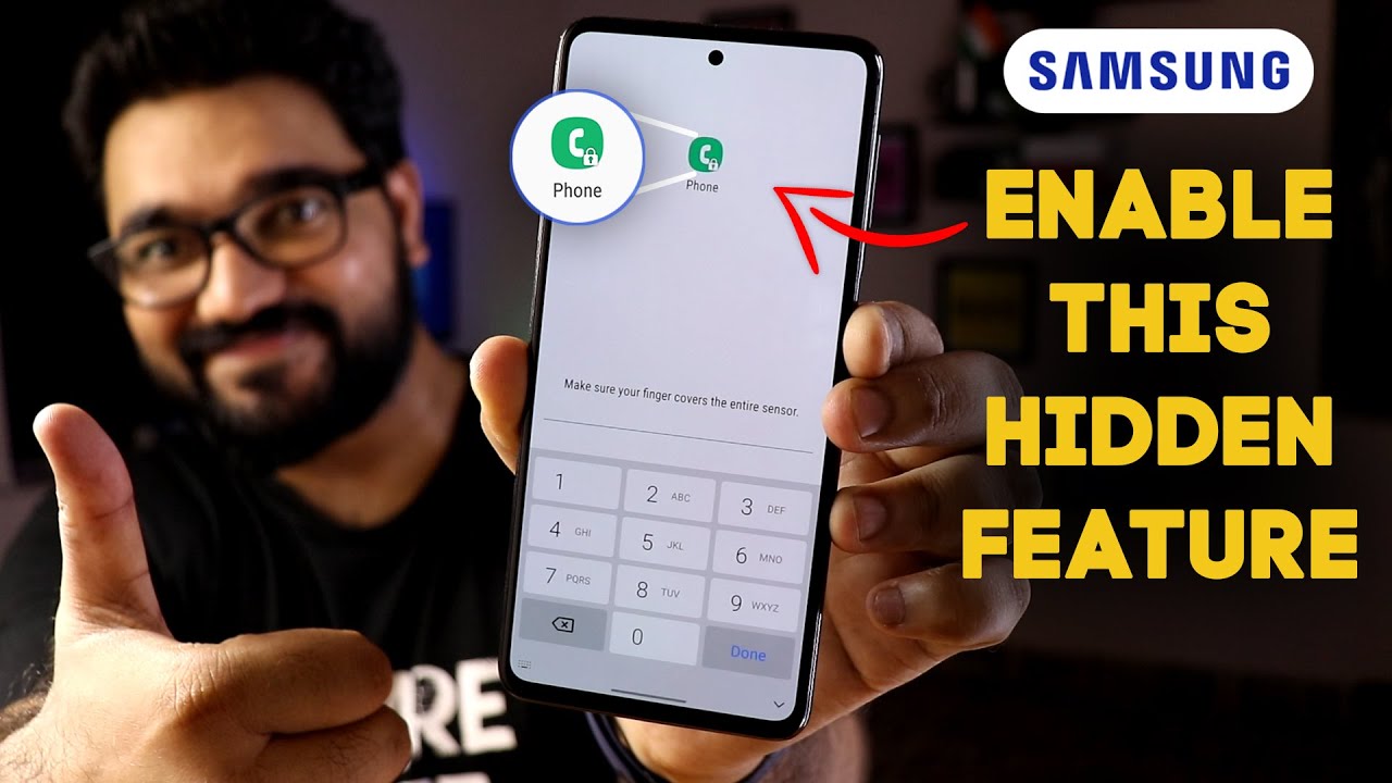 [TRICK] How to Enable Default APP LOCK on Samsung OneUI ft. Galaxy M31s🔒🔒