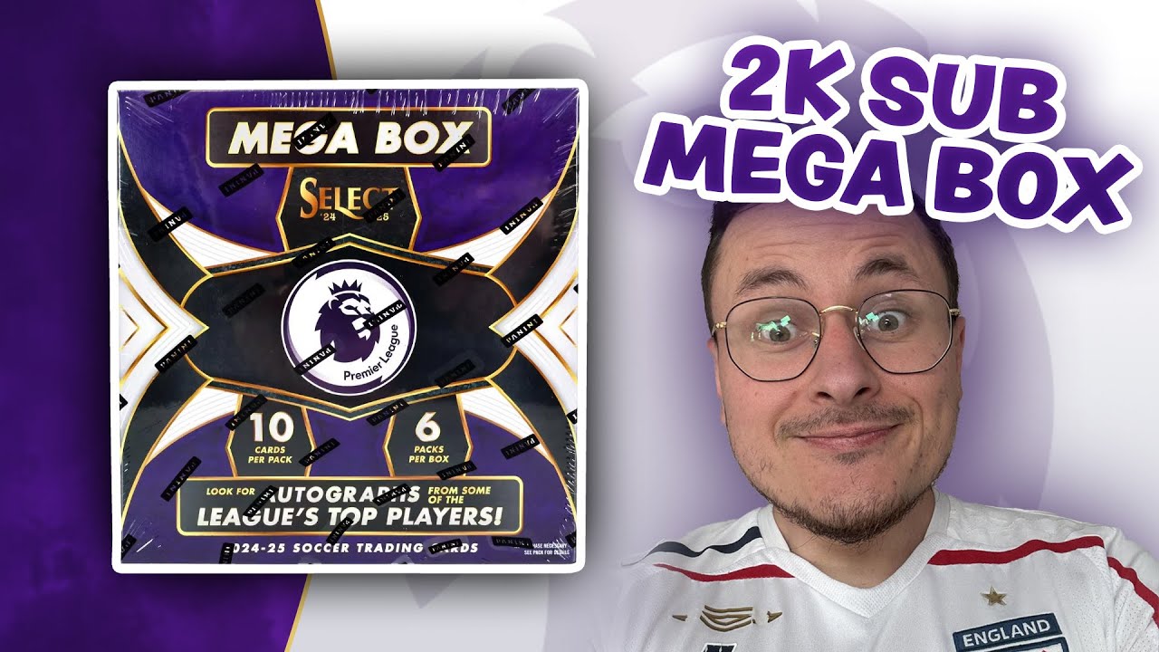 PANINI SELECT PREMIER LEAGUE 24/25 MEGA BOX 2K SUB OPENING‼️