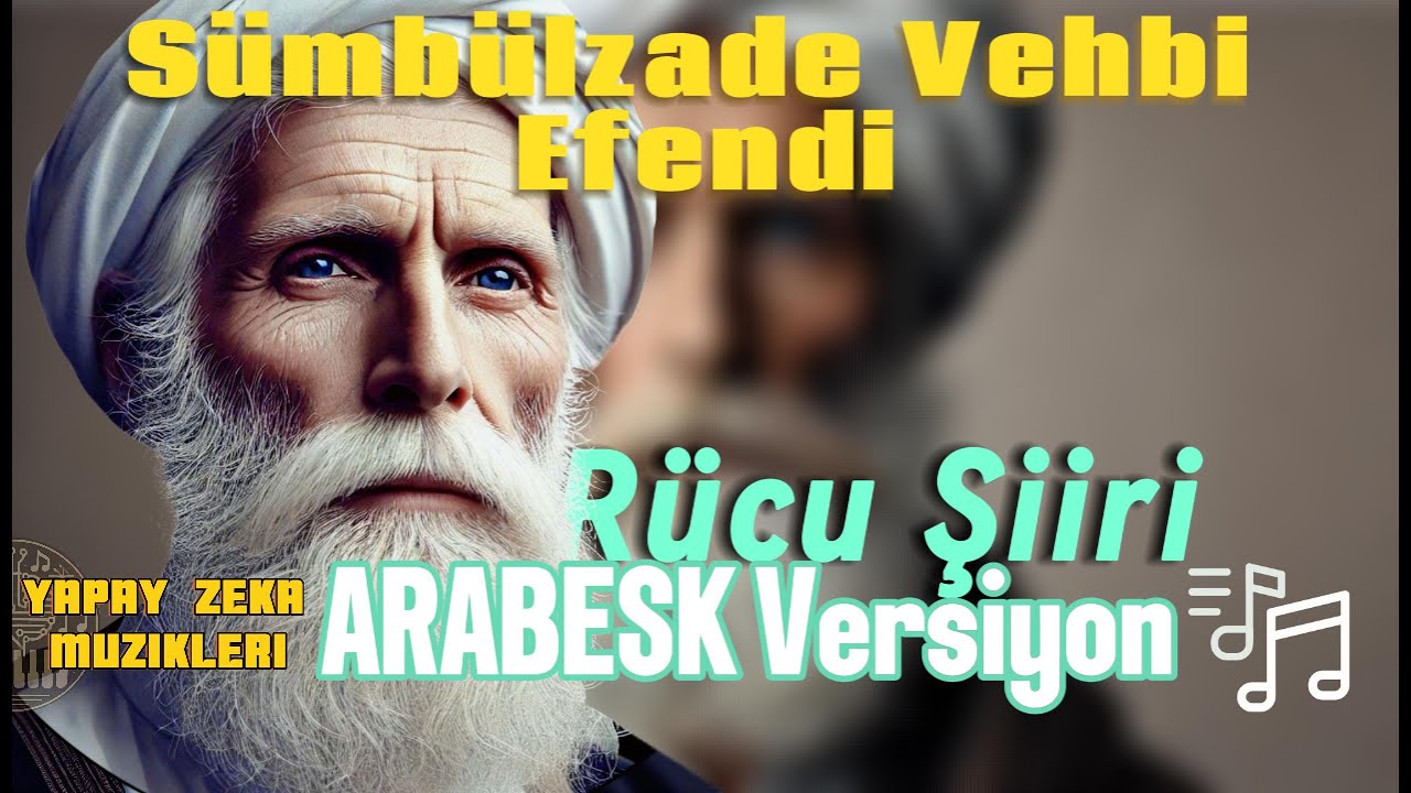 SÜMBÜLZADE VEHBİ EFENDİ - RÜCU ŞİİRİ - AI ŞARKI - MUHTEŞEM ŞİİR - MUHTEŞEM ŞARKI - AIMUSIC - AICOVER
