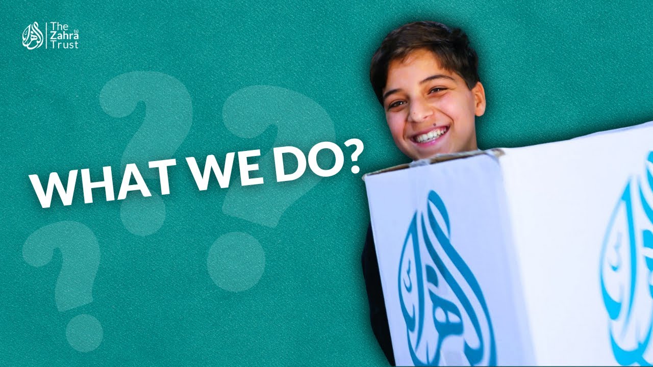 The Zahra Trust | What We Do!
