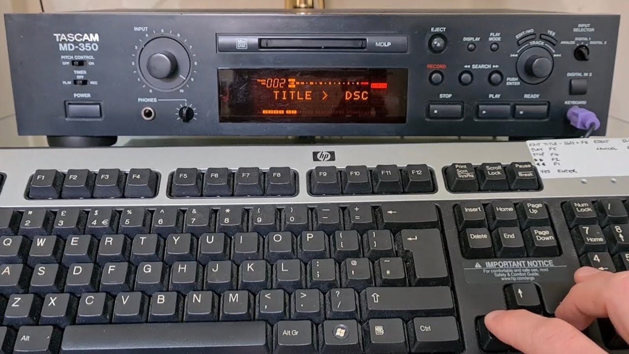 Is the Tascam MD-350 one of the greatest MiniDisc decks?