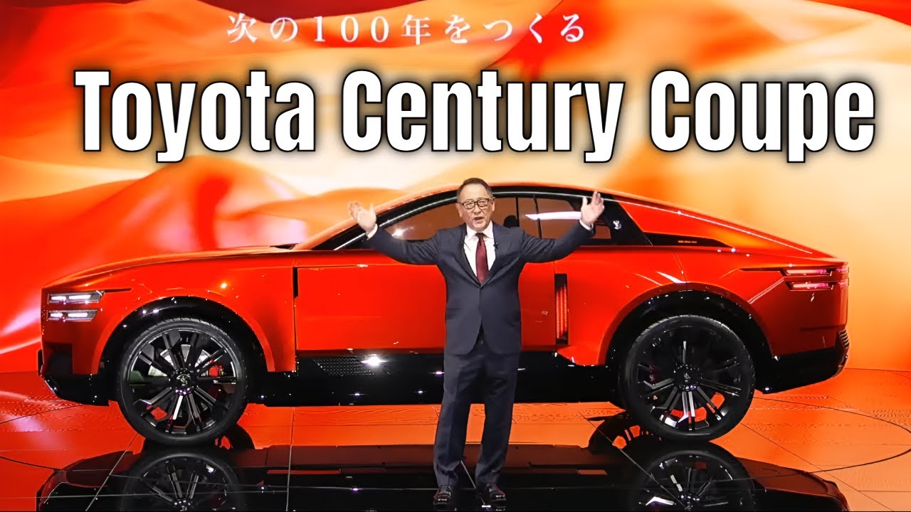 Концепт Toyota Century Coupe представлен на выставке Japan Mobility Show 2025