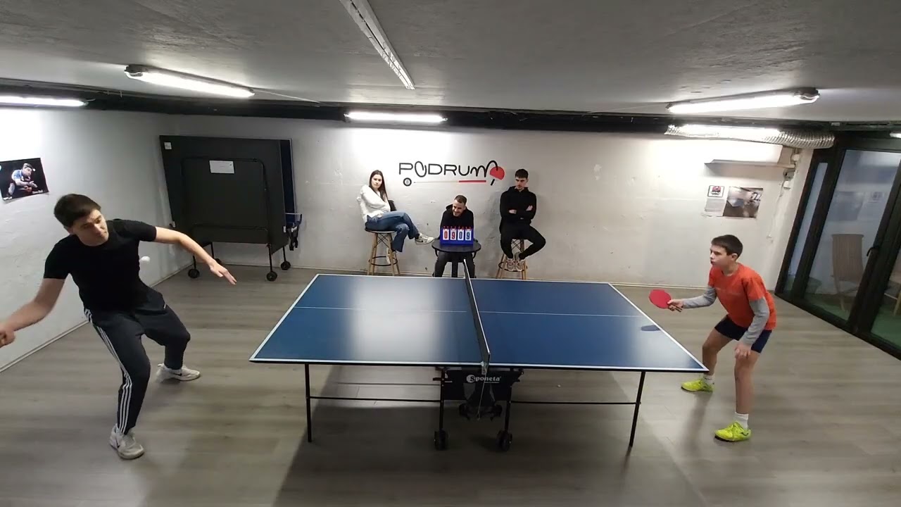 Podrum turnir 1/2 finale (7.12.2025.) Veljko Krstić vs Andrej Redžić
