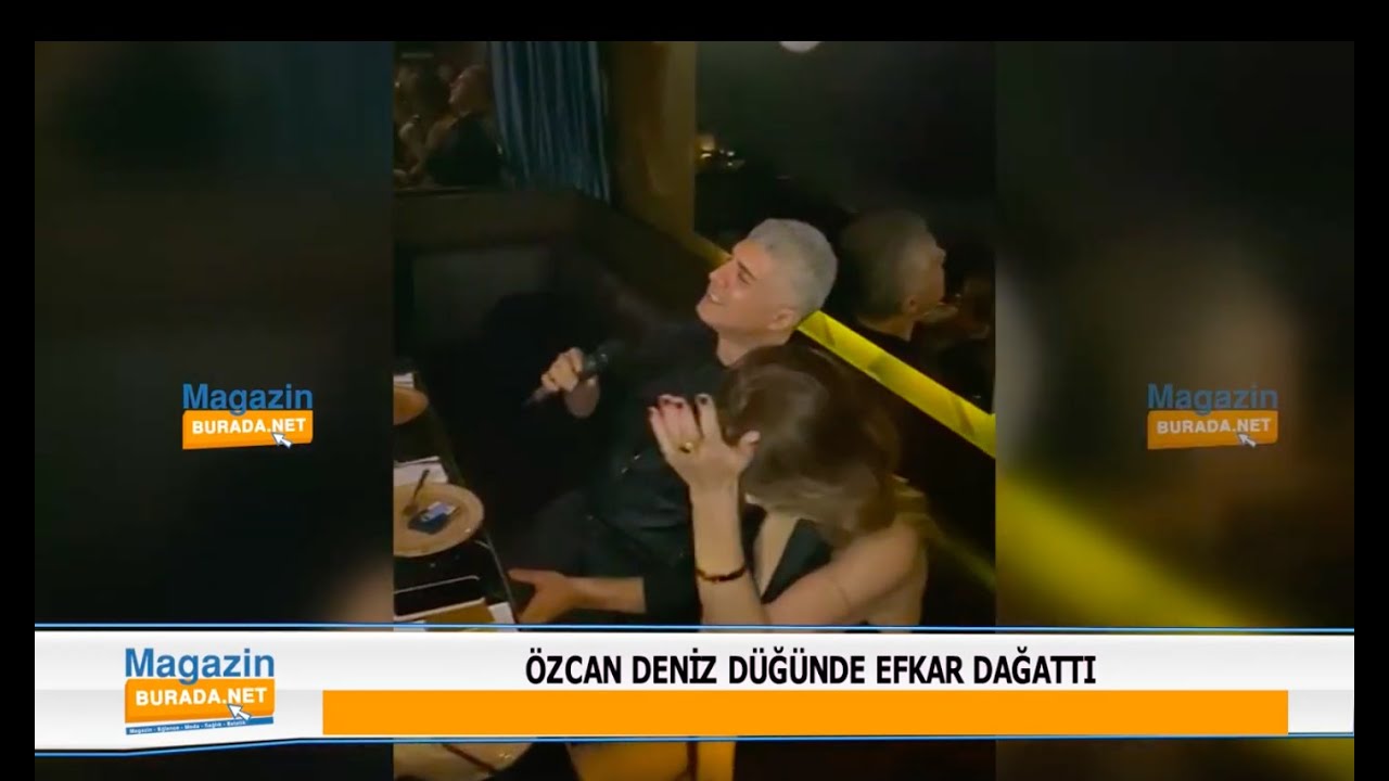 Özcan Deniz Bu Kez Show İçin Aşk Şarkısını Söyledi (Show TV Genel Yönetmeni Aynur Demirtaş Evlendi)