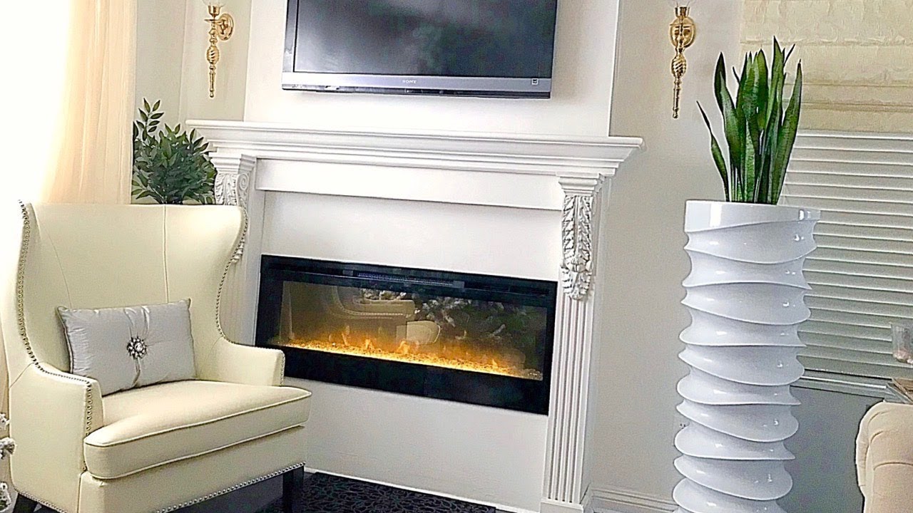 DIY Fireplace Mantel Home Decor DIY Interior Design Ideas Install a Mantel Decorate A Fireplace
