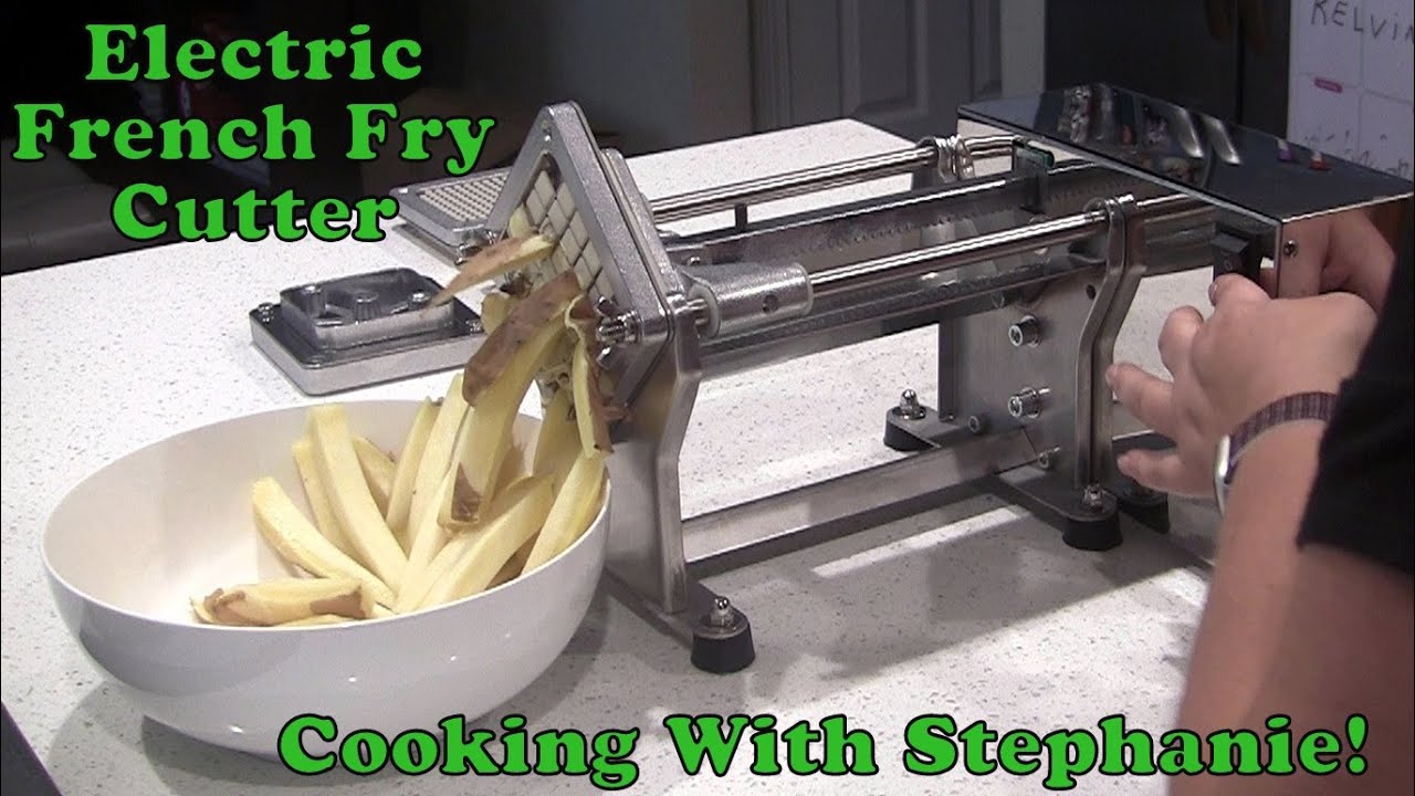 🍟 French Fries (Chips) With Stephanie! - Vevor Machine - Not Wood Turning