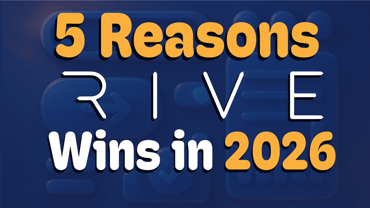 5 Reasons You Should Learn Rive in 2026 (UI & Motion Designers)