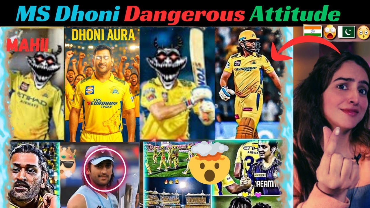 M S Dhoni (Thala) Trending Edits Reaction | Captain Cool | Most Loved Cricketer | Vibe Check